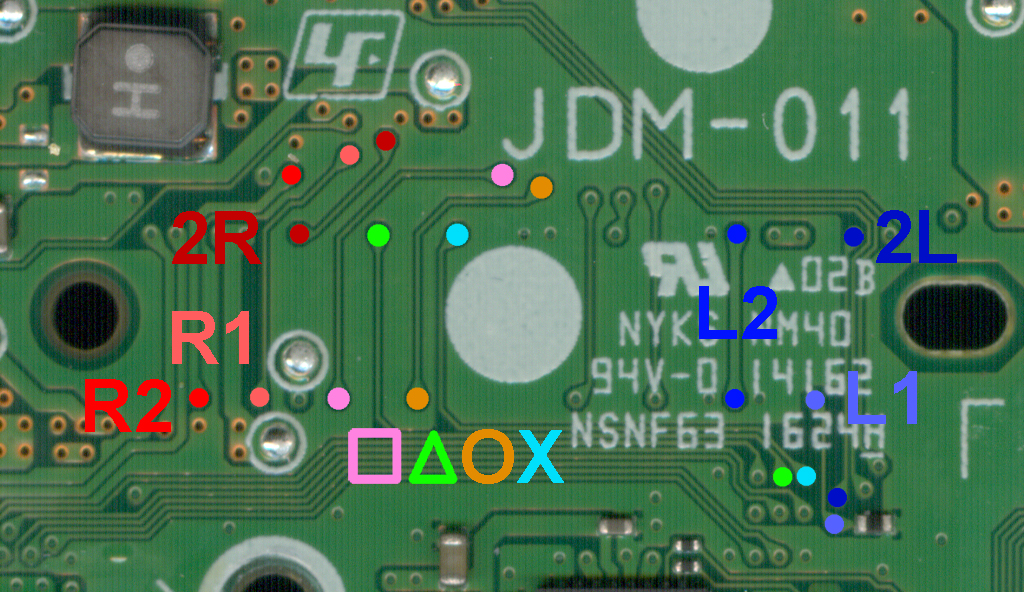 DualShock 4 Controller PCB Scans